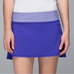 lululemon athletica Blue and Purple Skort